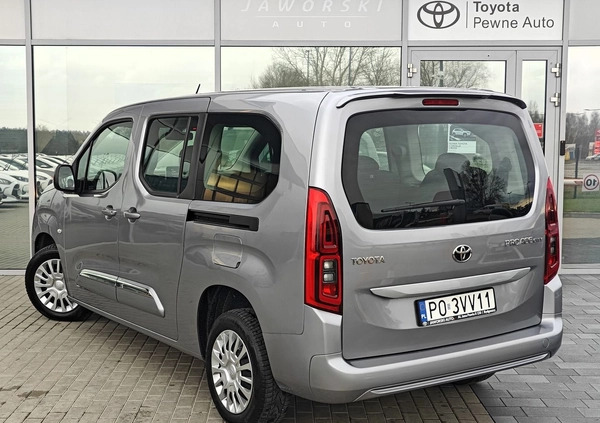 Toyota Proace City Verso cena 106000 przebieg: 70622, rok produkcji 2021 z Bydgoszcz małe 436